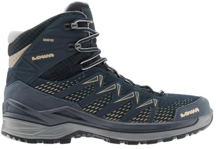 LOWA Adult Leichtwanderschuhe hoher Schnitt Herren Innox PRO GTX MID blau