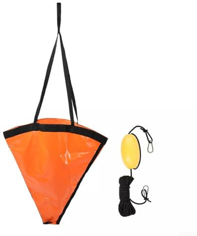 ZAMETTER Ancre de bateau robuste et portable pour bateaux gonflables et bateaux à moteur (XL)