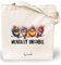 Loxato Tote Bag Tela - Borsa di Tela con Frasi Divertenti - Borsa Cotone Shopper Aesthetic - Idea Regalo Originale - Tote Bag Cotone per Università, Spiaggia - Shopper Donna - 35x42x8cm
