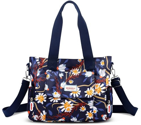 FORRICA Handtaschen Damen Shopper Umhängetasche Modemuster Groß Schultertasche Frauen Wasserdicht Handtaschen mit Mehreren Taschen