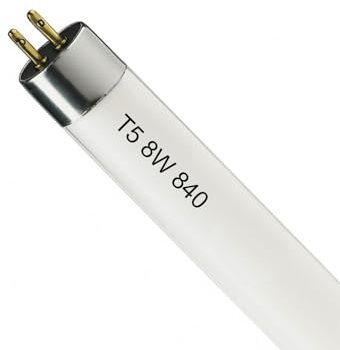 G + L Leuchten und mehr T5 Leuchtmittel / 8 Watt/Leuchtstoffröhre / 4000 Kelvin / 320 Lumen/aus Glas/keine LED (1, 8 Watt)