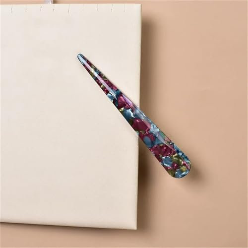 DANRENPANG Grandes pinces à cheveux crocodile pour salon de coiffure, pinces en métal antidérapantes de 14 cm pour femme, cheveux épais et fins (8# 1 pièce)