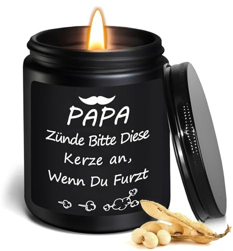 Geschenke für Papa Vatertagsgeschenk, Papa Geschenk Geburtstag Lustige Duftkerze Geschenk,Geschenk Papa Geburtstag,Bester Papa Geschenke,Geschenke für Väter,Geschenk für Papa von Tochter Sohn