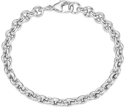 Smart Jewel Armband Armband Ankerkette, massiv, Silber 925