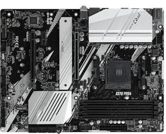 Scheda madre Scheda madre Fit For ASRock X570 Pro4 X570 supporta CPU Ryzen 7 5700, Ryzen 5 5600G, 4xDDR4 4200+, PCIe 4.0, M.2 NVME, ATX, AM4