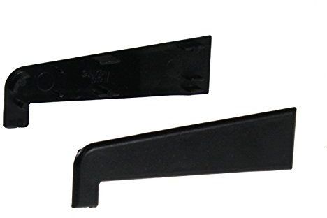 1 x Pair of Black End Caps for 150mm Stub Plastic Window/Door Sill