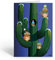 Holiday Saguaro Weihnachtskarte mit Kaktus und Eulen, 18 Wüstenkarten und Umschlägen