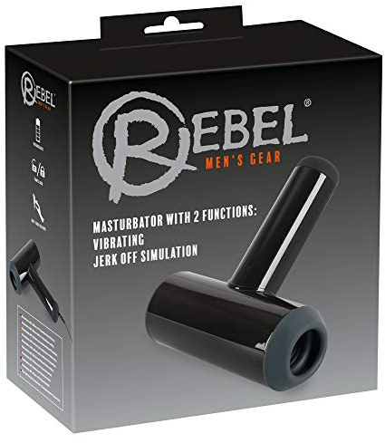 Rebel Masturbator Masturbator Schwarz 85C/XL