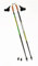 Swix CT4 Nordic Walking Stock Lime Carbon Tech mit Just Go Sport Spitze 1 Paar 105cm