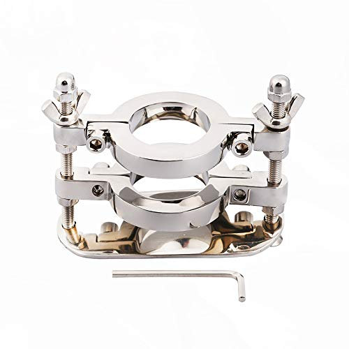 ZWFUN SM Hodenstretcher “CBT-ALLE-IN-ONE-DOPPEL RINGE BALLSTRETCHER” SM Hodengewicht Hoden-ring Bondage für Paare