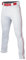 Easton Herren Rival+ Baseballhose, weiß/rot, Large