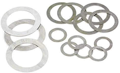 Thick Shim Washers Plain Steel DIN 988 (Pack of 20) (0.5mm Thickness, 22mm x 32mm)