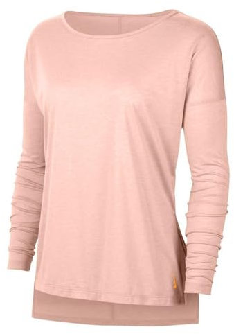 NIKE T-Shirt Rose Femme Dry Layer Rose XS