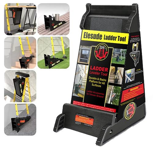 Ladder Leveler,Roof Pitch Hopper, Ladder Stabilizer,Roof Leveling Tool,Stable Platform for Uneven Surface