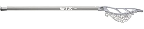 STX Lacrosse Stallion 300 Junior Stick, Weiß/Weiß/Platin