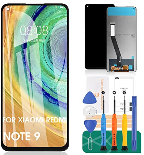 For Xiaomi Redmi Note 9 Screen Replacement Lcd Display For Redmi Note 10X 4G Touch Digitizer Assembly M2003J15SG,M2003J15SS Repair Kits (Black?Not For Redmi 9)