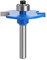 1pcs Biscuit Joint Slot Cutter Router Bit , 6mm 6.35mm Shank T-Sloting Biscuit Joint Slot Cutter 4mm Height Wood Milling Cutter ( Size : 6mm )