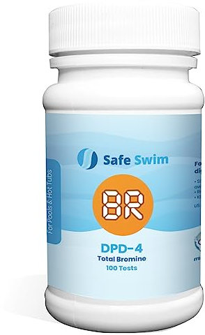 Safe Swim Meter Reagent DPD-4 Total Bromine (For Use With Safe Swim Digital Photometer ONLY)