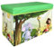 MISHMASH Large Storage Box With Lid – Children/Toddler/Baby Toy Storage Chest – Collapsible Toy Trunk – Multipurpose Storage Unit in 7 Cute Styles (Jungle)