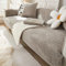 Funny Fuzzy Couch Cover Sofabezug L U Form Sofahusse Sofa Überzug 3/4/2/1 Sitzer rutschfest Ecksofa Bezug Waschbar Sofaüberwurf Samt Sofaschoner Hund Katze
