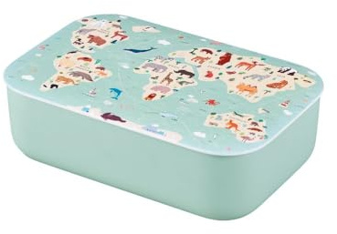 bioloco plant classic lunchbox animal map