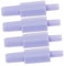 Toyvian 4pcs Electric Breast Pump Hose Fittings Durable Tube Connectors for Various Electric Breast Pump Models Lightweight Portable Adapters for Travel and Outdoor Use