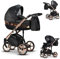 Elcar Kinderwagen-Set 4 in 1 Vip Lux inkl. Sportsitz und Autositz - 12 Teile - in Montenegro