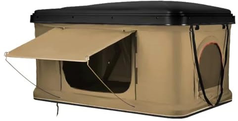 Hard Shell Car Roof Top Tent, SUV Fast Pop Up Tents for 3 People, Universal Type Camping Van Tent, Luxurious Camping Accessories, Road Trip Awning Tent, Mobile Camping Car Tent