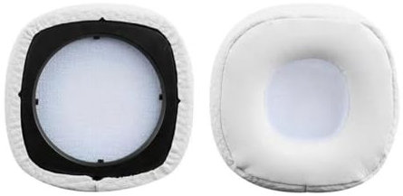 Major III - Cuscinetti auricolari di ricambio, compatibili con cuffie Bluetooth On-Ear Marshall Major III 3 Wired/Wireless (bianco)