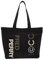 Fred Perry L6280 L6280 Tragetasche für Herren und Damen, 100 % Baumwolle, Lorbeerkranz, Schwarz, Schwarz , One Size