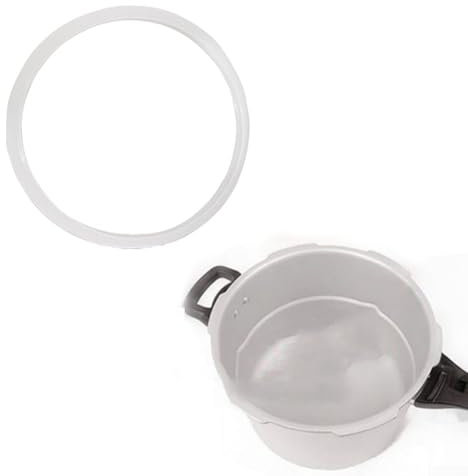 Joint en silicone compatible avec autocuiseur, autocuiseur de 18 à 32 cm, joint de rechange en silicone transparent, convient pour remplacer le joint en silicone dans l'autocuiseur en aluminium (A 22)