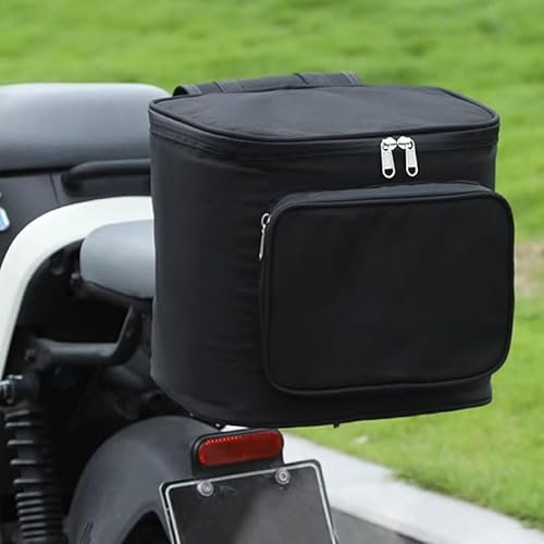 Ydxlcsyy Auto hinten Rückenlehne hängende Tasche, Aufbewahrungstasche, Auto-Organisator große Kapazität, für BMW 1 F20 Year 2011-2016,A-Black