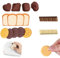 15 Stück Radiergummi Kinder, Schokoladen-Radiergummi,Kinder Lustige für Geschenk Einschulung (A)
