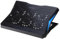 BaseStand pieghevole del computer portatile con sei ventole di raffreddamento 2xUSB per 12-17 pollici Notebook Cooler Pad Holder portatile fresco