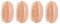 4pcs Wheat Straw Hair Brush Egg Shape Detangling Brush Portable Styling Comb Hair Brush for All Hair Types