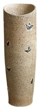 Intérieur Lavabo d'extérieur simple avec robinet et bonde Lavabo sur pied for salle de bain Facile à installer