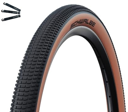 Faltreifen Schwalbe 1 x Billy Bonkers Performance ADDIX Schwarz/Bronze 50-507 (24 x 2.00) inkl. maxxi4you Reifenheber