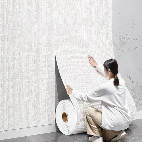 Homg Papier Peint Isolant Thermique pour Murs Intérieurs, Papier Peint Isolant Autocollant, isolant et anti humidité, Mousse de 5 Mm, coussin mural revetement mural