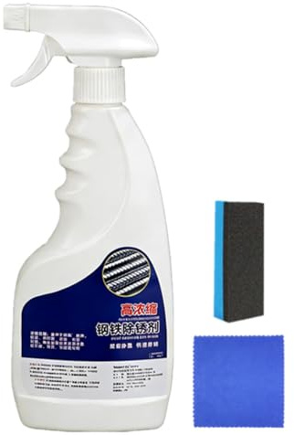 Rostentferner Metall, Powerful Rust Remover For Metal And Stainless Steel, Entrostung Von Metallen, Stahlstangen Und Gusseisen, Einfach Anzuwenden (500ML)