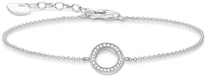Thomas Sabo Damen Armband Kreis Zirkonia 925er Sterling Silber A1652-051-14-L19V