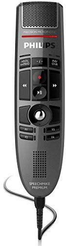 Philips Speech Mike Premium USB Diktiermikrofon LFH3500/00 SpeechMike Premium USB Diktiermikrofon LFH3500/00, 70DB, 200-12000Hz, 3cm, USB, USB Typ-A, 200g