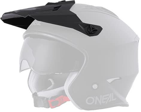 O'NEAL | Motorradhelm | Enduro Motorrad | Ersatzvisor | Volt Helmet SOLID | Erwachsene | Schwarz