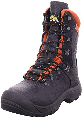 WorkPower Schnittschutz S3 Little Forest Größe 43 EU Schwarz (schwarz)