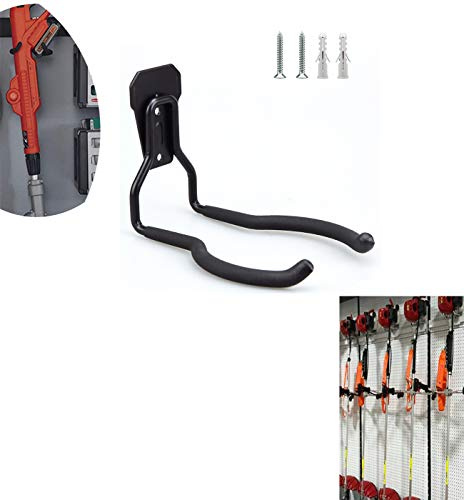 Elektrowerkzeug-Aufhänger für Rasentrimmer, Trimmer-Aufhänger, Trimmer-Halter, Unkrautvernichter, Unkrautfresser-Aufhänger für Garagenwand, perfekt für Garagenwerkzeug-Organizer und Aufbewahrung, kein