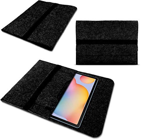 Tablet Schutzhülle kompatibel mit Samsung Galaxy Tab S10 S9 S8 S7 Plus/FE 5G Hülle aus Filz mit Innentaschen Sleeve Tasche Cover 12,4 Zoll Notebook Case