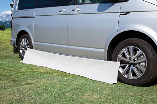 DWT Windblende Campingbus Gr. 2 300 x 42 cm (LxB) PVC grau Zubehör für Bus Vorzelte