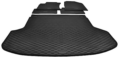Mattenprofis Gummimatten + Gummi Kofferraumwanne Set kompatibel mit Kia Ceed III Cee'D CD SW Kombi ab Bj2018 RKK