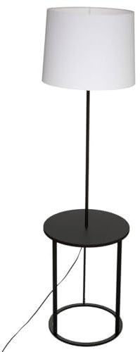 Atmosphera - Lampadaire Gil - noir H149 cm