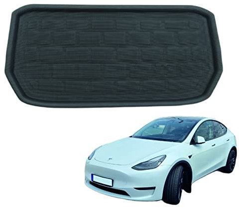 3D Frunk Front Kofferraummatte Gummimatte passend für Tesla Model Y/Performance rutschfest - 100% passgenau, rutschfest, wasserfest, hochwertig