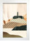 Nacnic Alcatraz Poster, A4, weißer Rahmen, Collage-Stil, Druck für die Dekoration von Wohnzimmerwänden, Schlafzimmern, Büros.